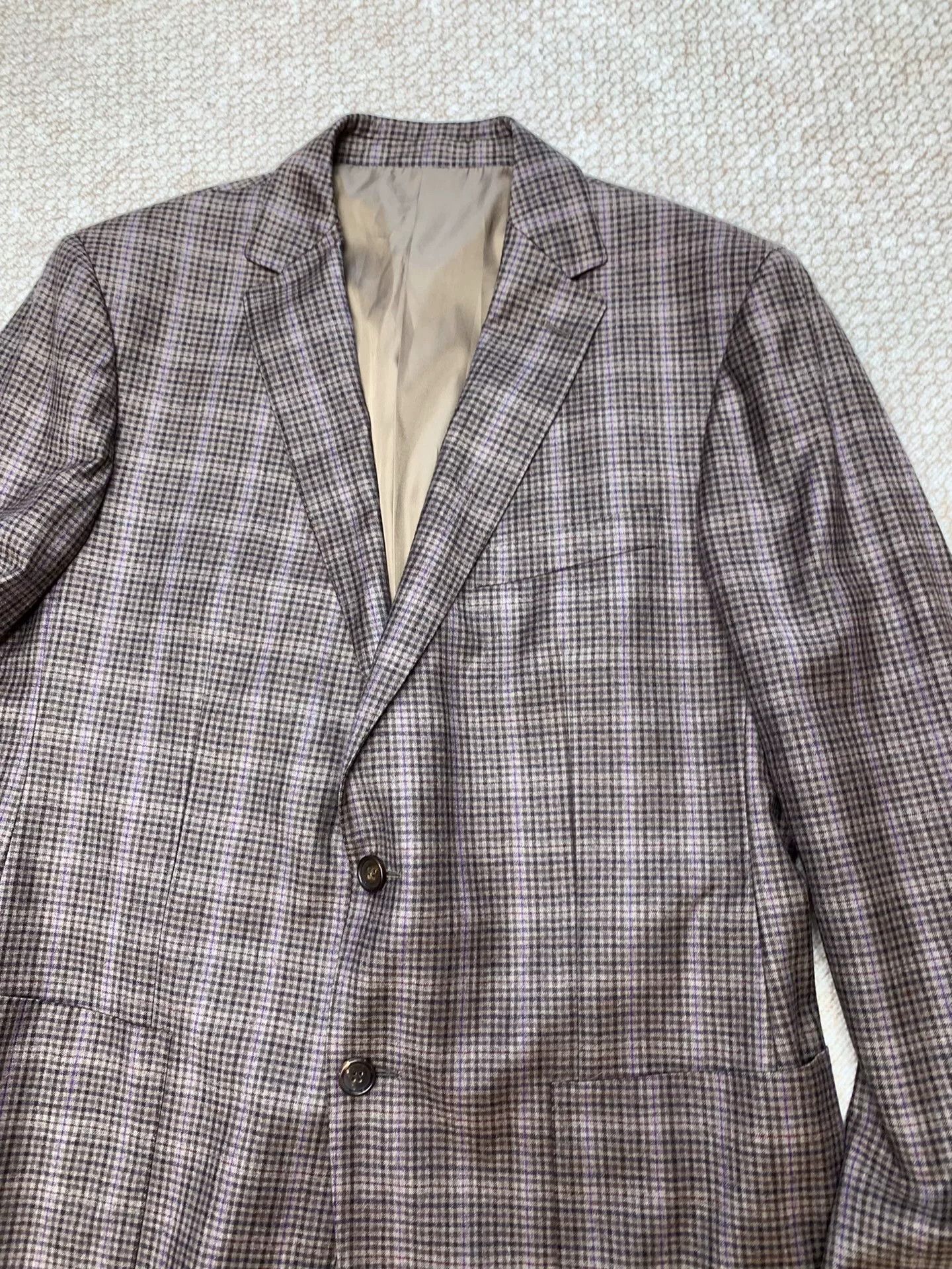 Loro Piana Loro Piana Brown Wool Gentleman Blazer Size US M / EU 48-50 / 2 - 3 Thumbnail
