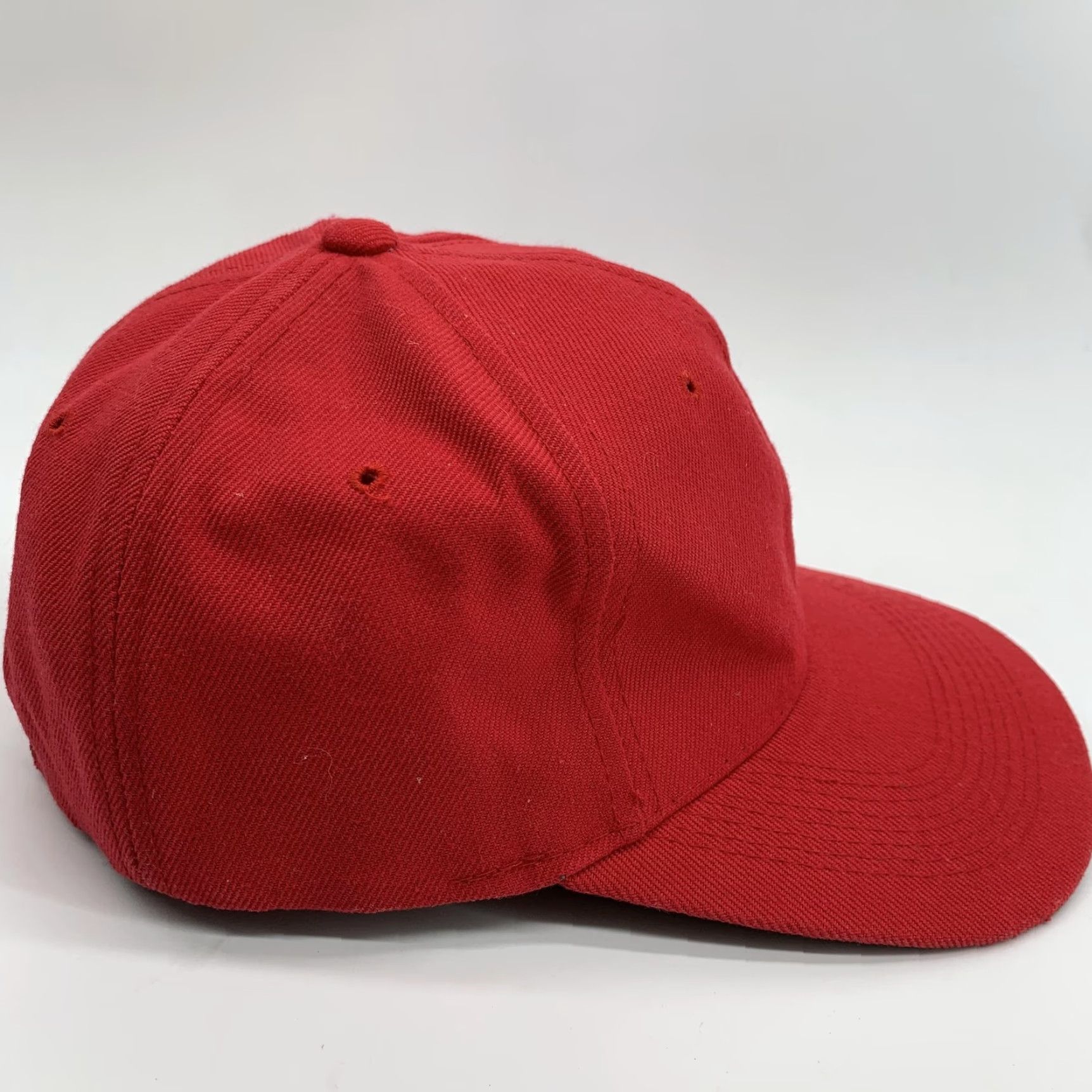 Logo 7 Sector 9 Hat Snap Back Mens Red Twill One Size Embroidered Logo Skateboard Size ONE SIZE - 3 Thumbnail