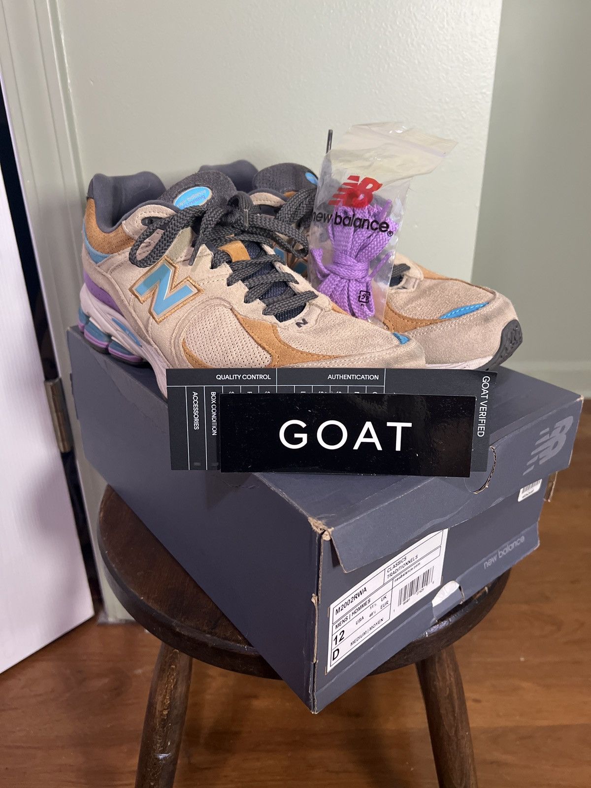 New Balance New Balance 2002R “incense” Size US 12 / EU 45 - 1 Thumbnail