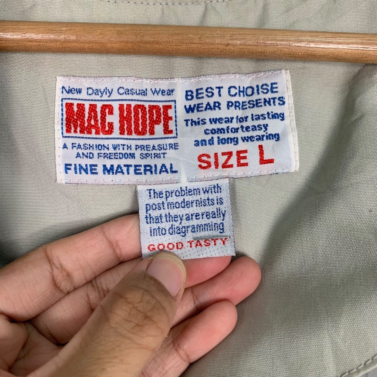 Japanese Brand MAC HOPE Hooded Light Coach Jacket #0486-C22 Size US L / EU 52-54 / 3 - 17 Thumbnail