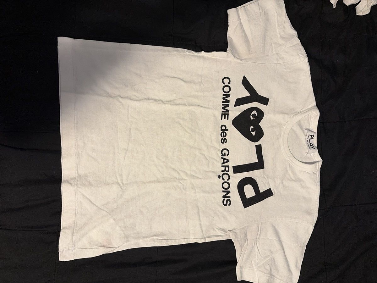 White CDG T Shirt