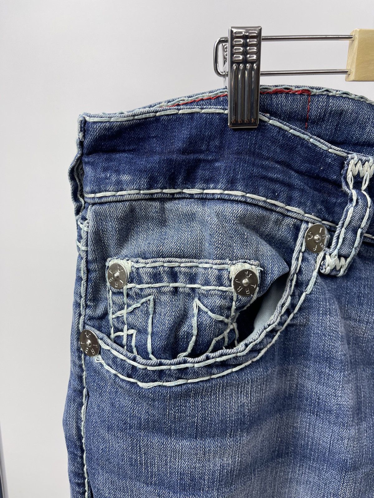 True Religion True Religion Jeans Y2K Denim Size 36 Blue Size US 36 / EU 52 - 5 Thumbnail