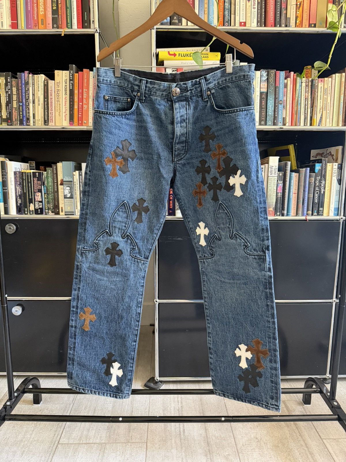 Chrome Hearts Chrome Hearts Multi-Colored Patch Jeans Size US 36 / EU 52 - 1 Thumbnail