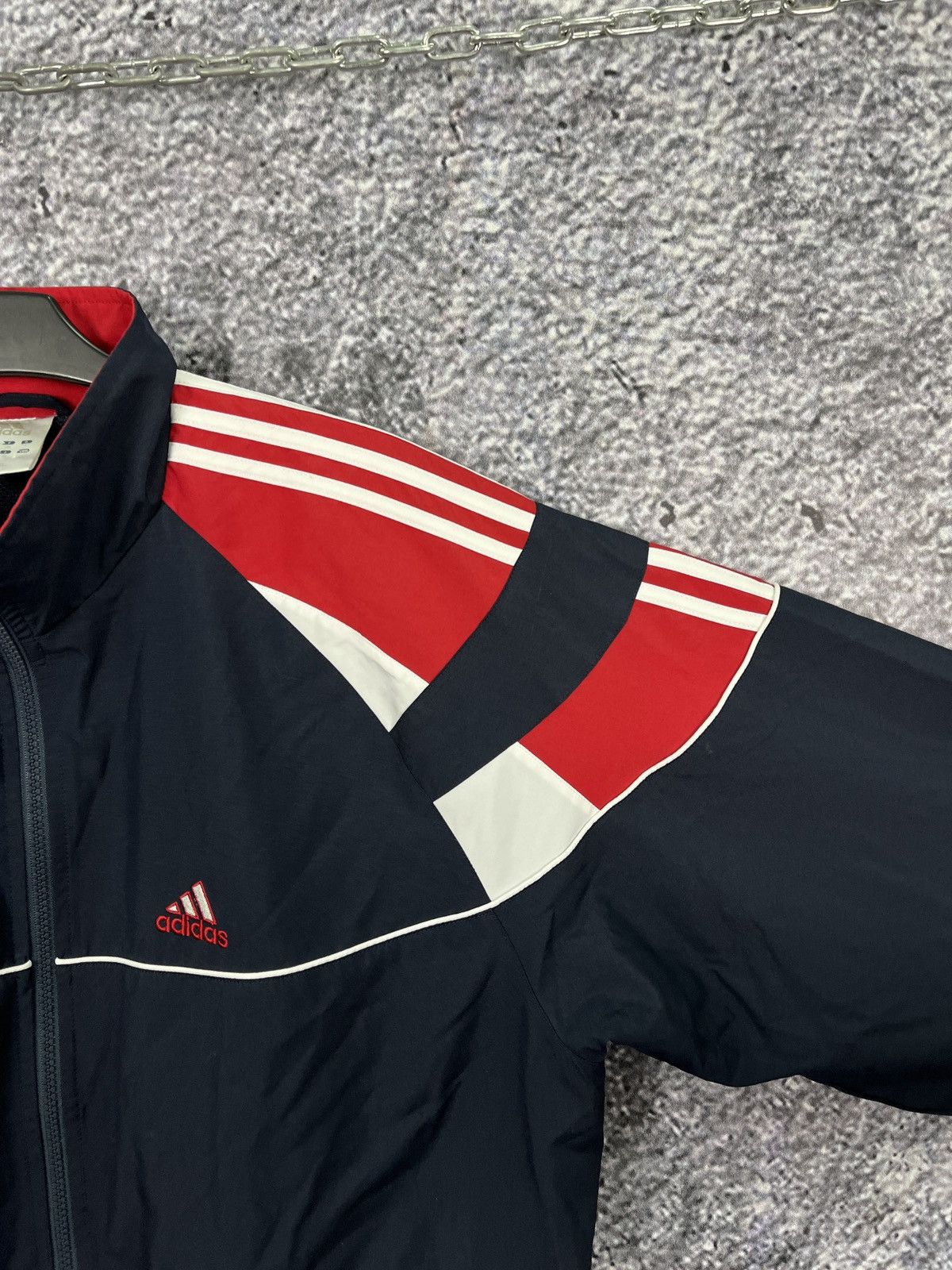 Adidas Adidas Vintage Full Zip Track Jacket Retro Style Streetwear Size US L / EU 52-54 / 3 - 4 Thumbnail