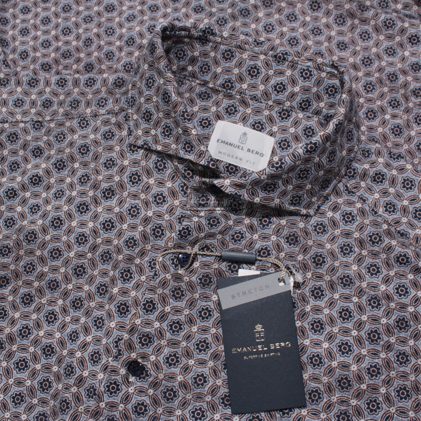 Other Emanuel Berg New with tags Shirt Size M US In Blue Size US M / EU 48-50 / 2 - 1 Thumbnail
