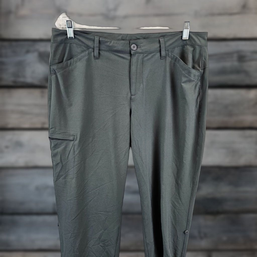 Eddie Bauer Eddie Bauer Womens Pants 12 Gray Mid Rise Roll Up Cuff? Size 34" / US 12 / IT 48 - 1 Thumbnail