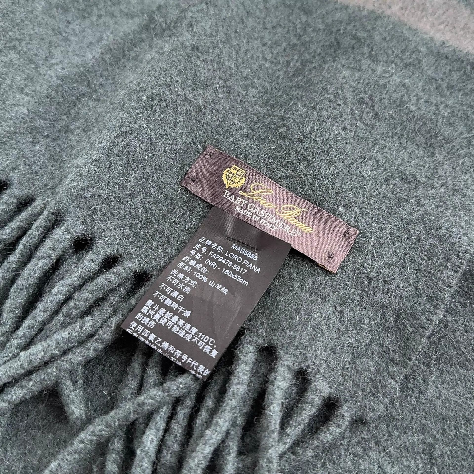 Loro Piana Loro Piana Cashmere Scarf Size ONE SIZE - 3 Thumbnail