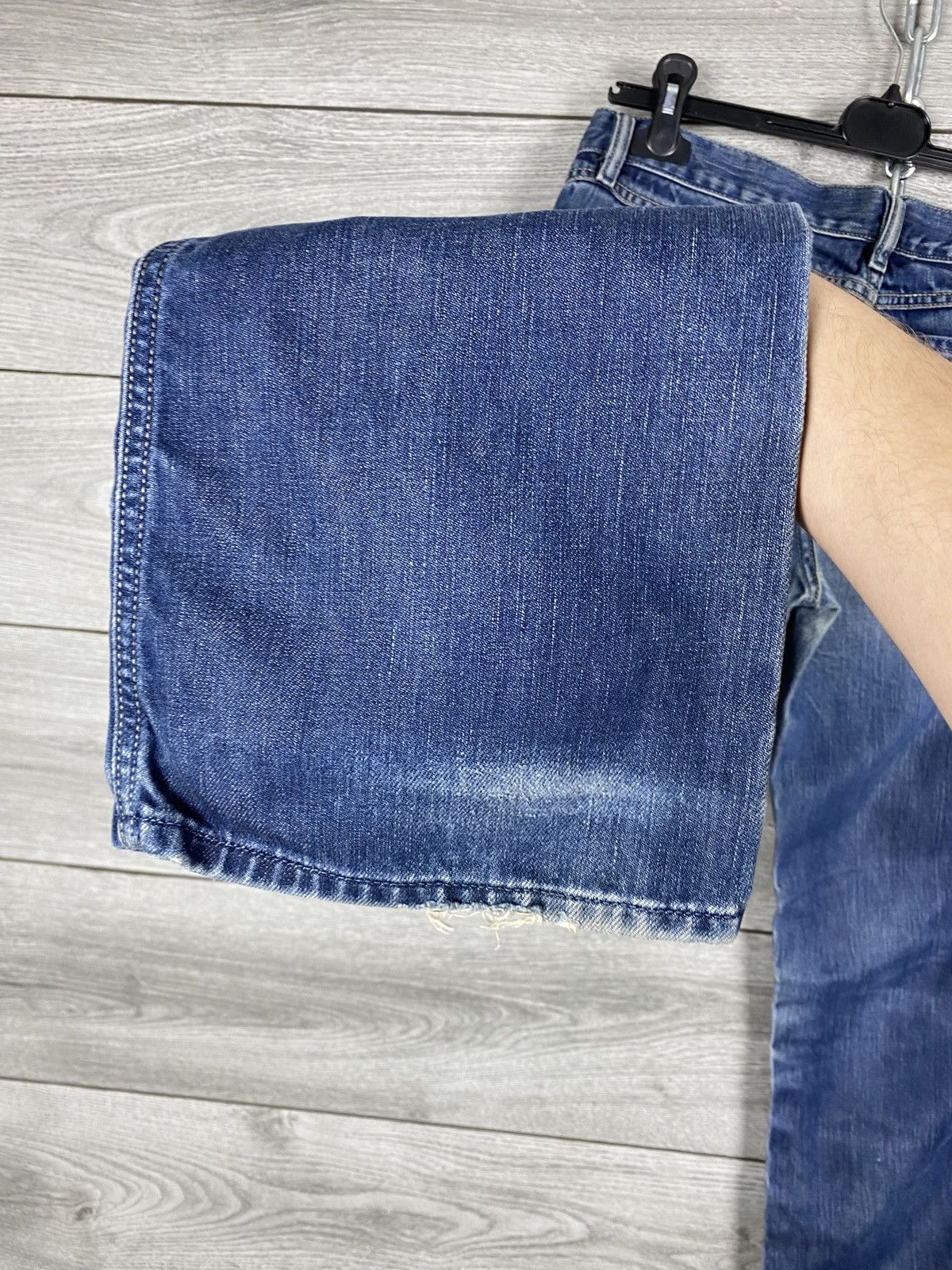 Diesel Womans Avant Garde Diesel Bell-Bottom Flared Japanese Jeans Size 30" / US 8 / IT 44 - 14 Thumbnail