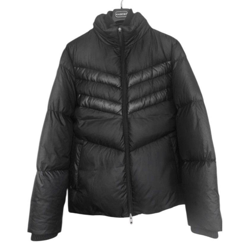 Dirk Bikkembergs 🧿paneled duck down jacket with hood in black Size US L / EU 52-54 / 3 - 1 Thumbnail