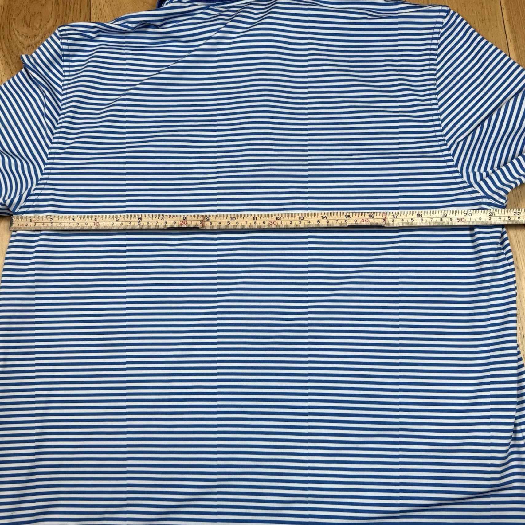 Vineyard Vines VINEYARD VINES Polo Shirt Men’s L Blue Stripe Stretch Golf Athletic Light Shirt Men L Blue Stripe Stretch Golf Athletic Light Size US L / EU 52-54 / 3 - 5 Thumbnail