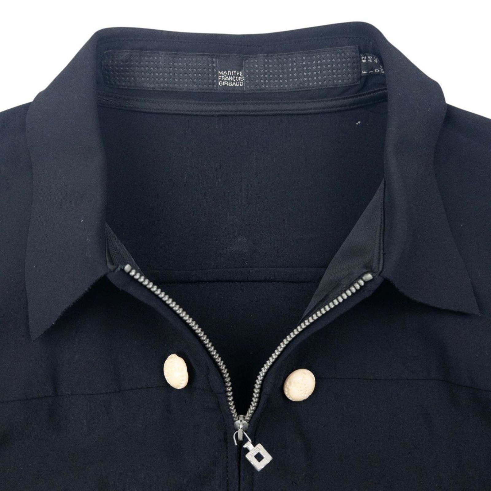 Marithe + Francois Girbaud Vintage 2000s Marithe + Francois Girbaud Cropped Jacket M Size M / US 6-8 / IT 42-44 - 3 Thumbnail