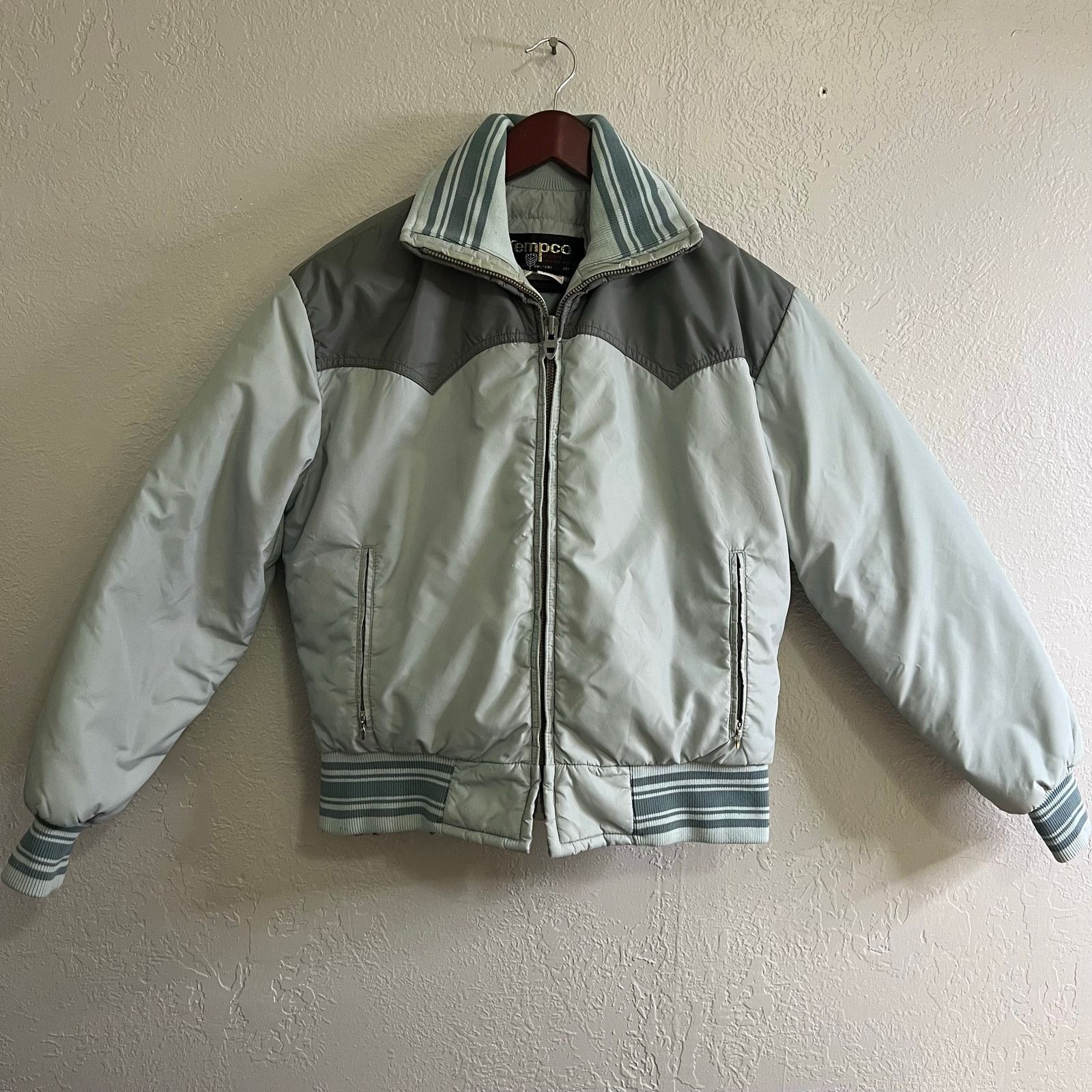 Vintage Vintage TempcO Down Jacket USA Talon 70s Zip Puffer Bomber M Size US M / EU 48-50 / 2 - 12 Thumbnail