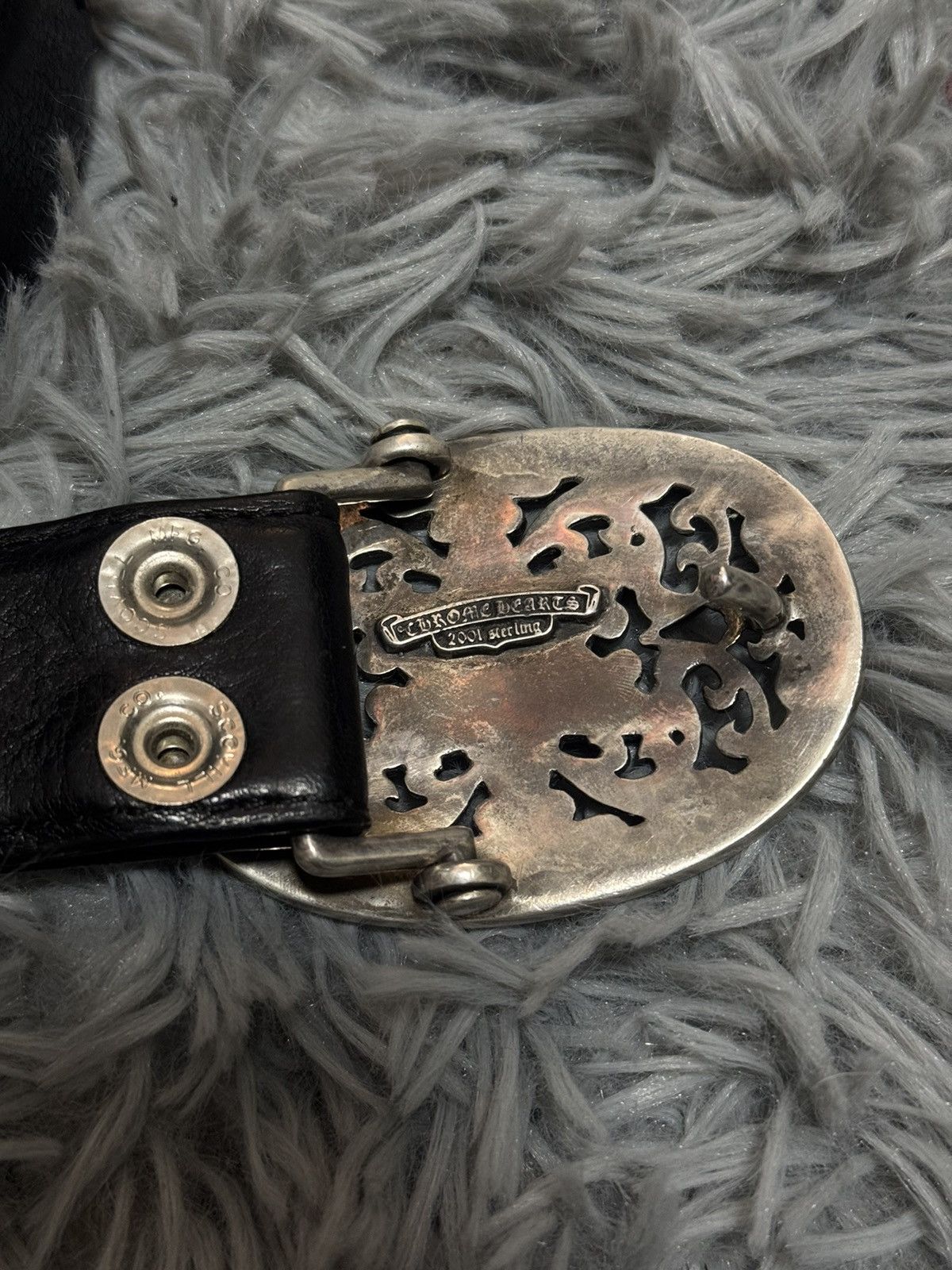 Chrome Hearts Chrome hearts pentagram belt Size 34 - 3 Thumbnail