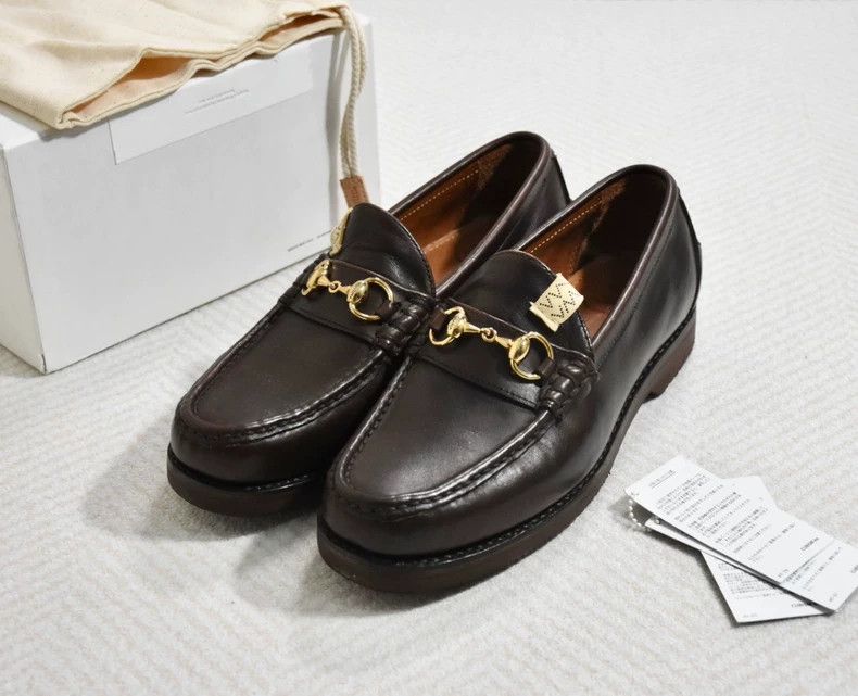 visvim ABARTH MOC-FOLK BLACK ローファー Visvim Abarth Moc-Folk | Black | Canoe Club