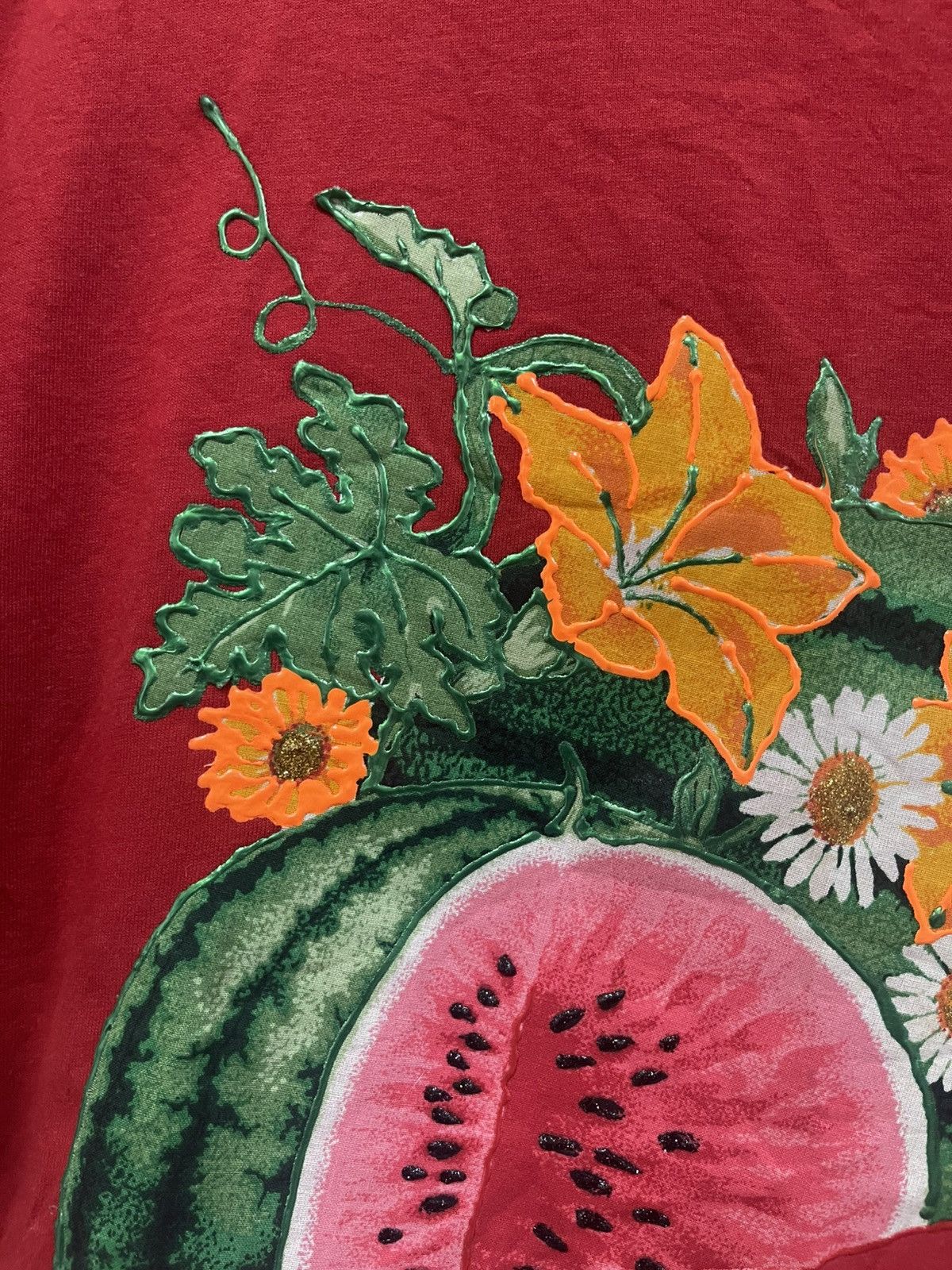 Vintage Vintage Art Red Watermelon🔥🔥🔥 Size US M / EU 48-50 / 2 - 3 Thumbnail
