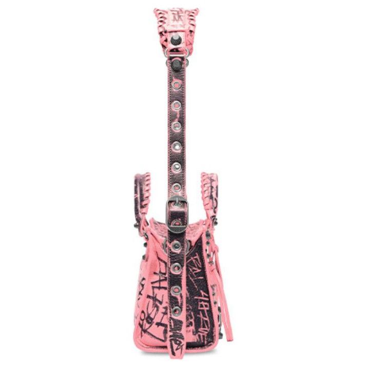 Balenciaga o1w1db10525 Size: OS / Neo Cagole XS Handbag Graffiti Size ONE SIZE - 3 Thumbnail
