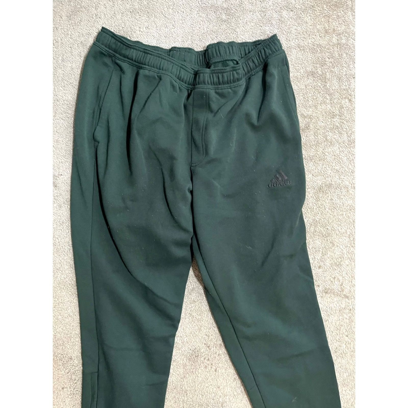 Adidas adidas Joggers Men's XL Green Wind Running Trail Size US 36 / EU 52 - 2 Thumbnail