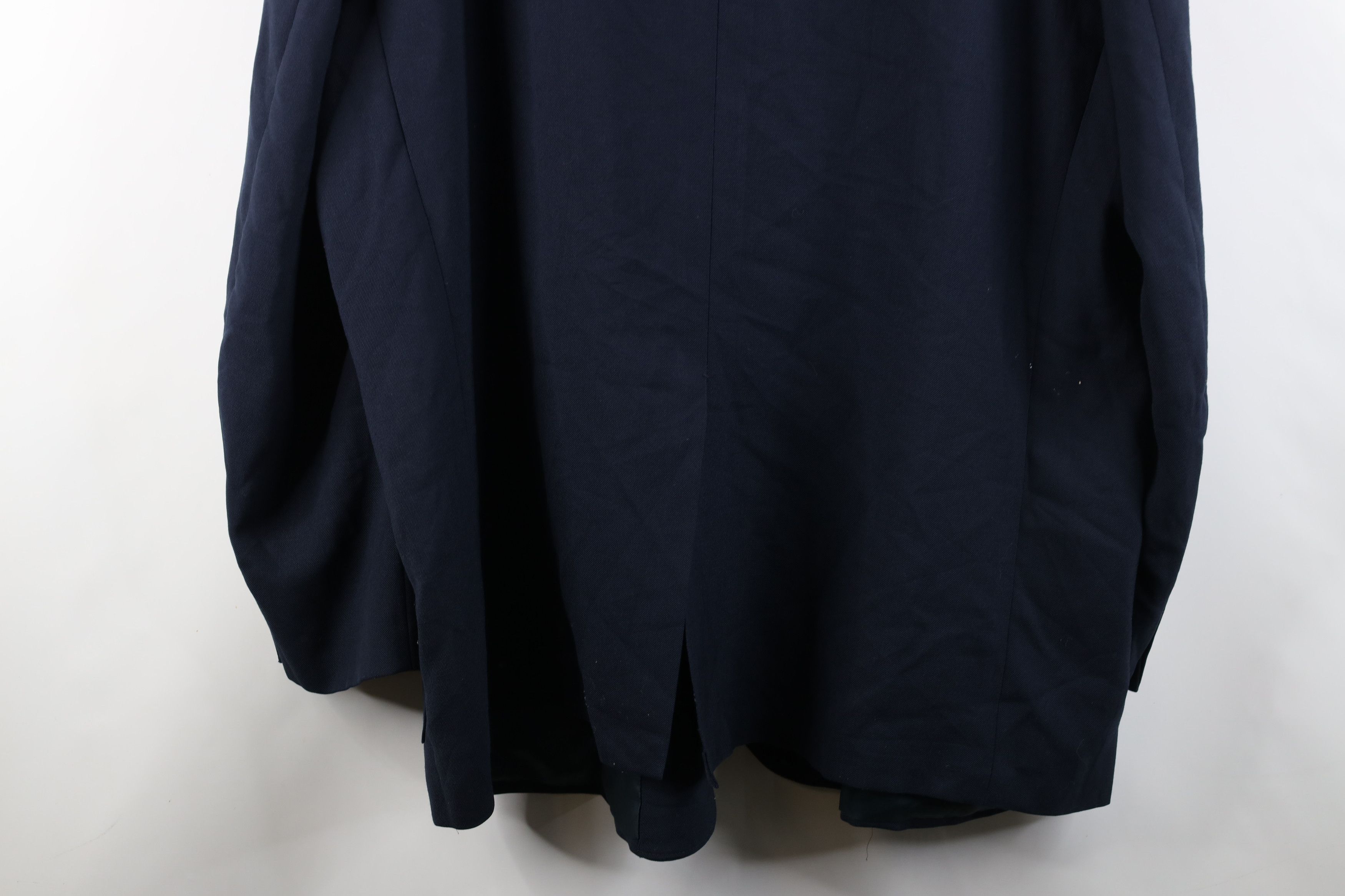 Vintage Vintage 90s Streetwear Suit Coat Blazer Jacket Navy Blue USA Size US XXL / EU 58 / 5 - 15 Thumbnail