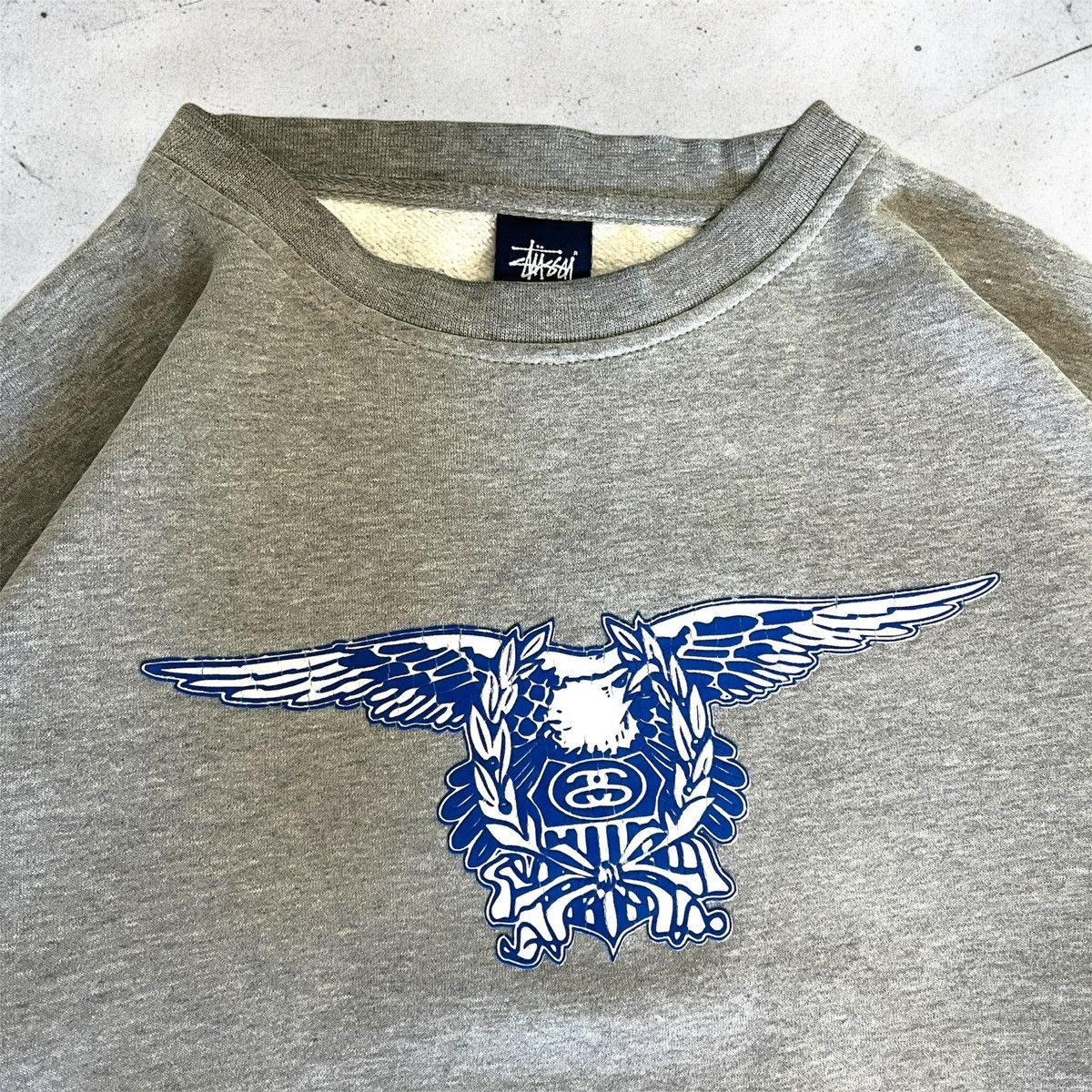Stussy EXTREMELY RARE 90s STUSSY EAGLE SWEATSHIRT Size US M / EU 48-50 / 2 - 3 Thumbnail