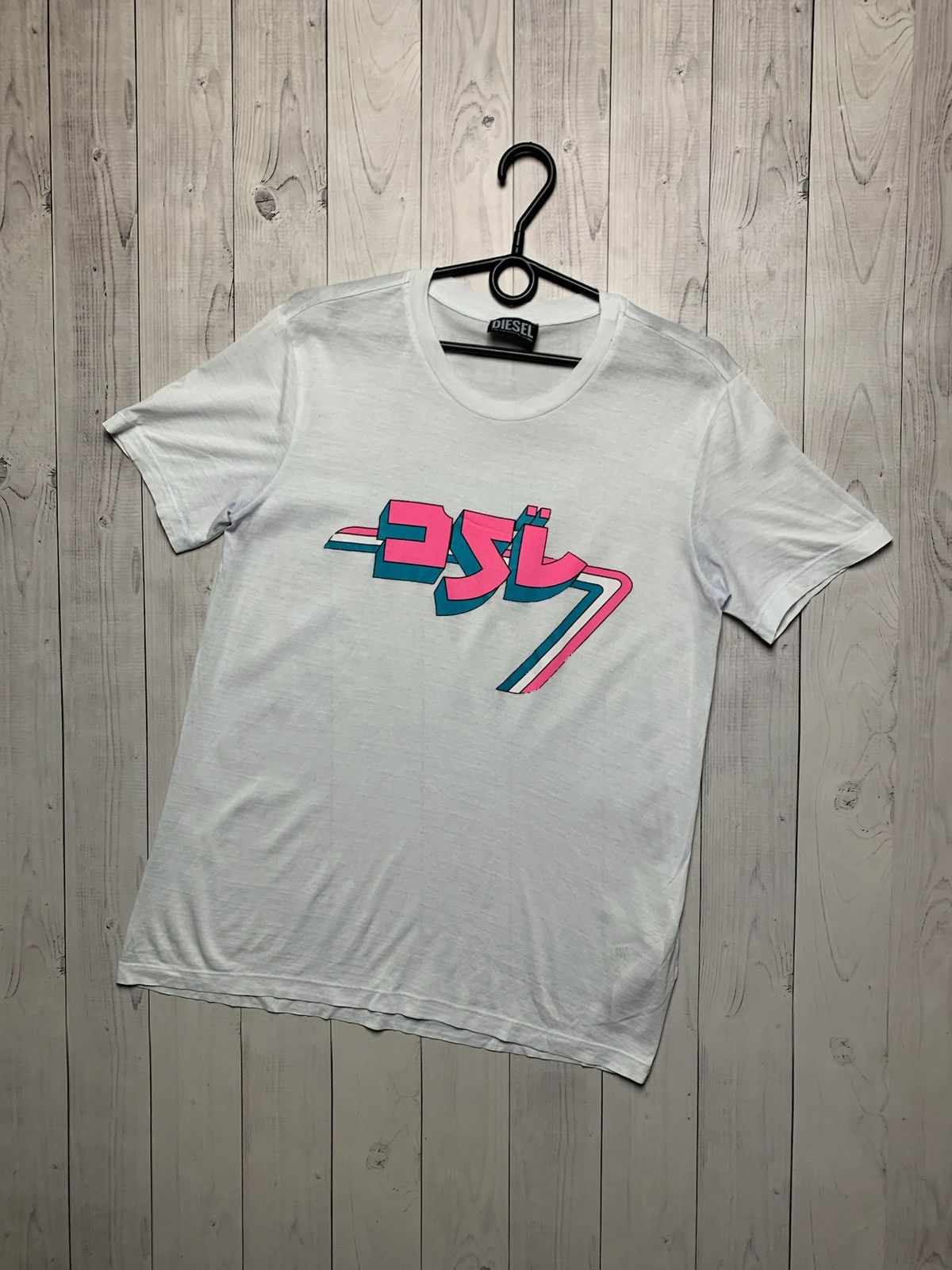 Diesel × Vintage Diesel tee big logo white size M Size US M / EU 48-50 / 2 - 1 Thumbnail