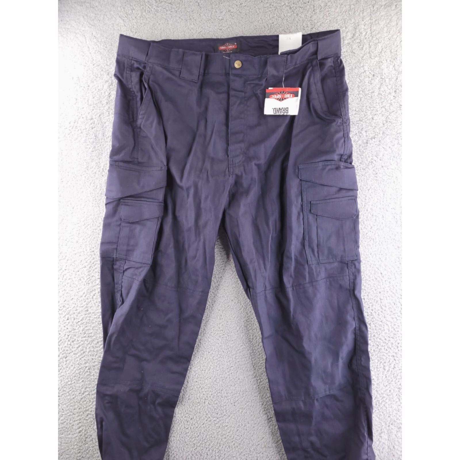 Vintage NEW Tru Spec Pants Mens 42 Navy Blue Flame Resistant Ripstop XFIRE UNHEMMED PTS Size US 42 / EU 58 - 2 Thumbnail