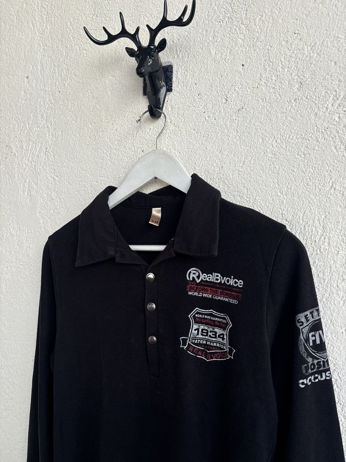 Hysteric Glamour 2000s Real B hyteric poem polo shirt y2k style Size US XS / EU 42 / 0 - 3 Thumbnail