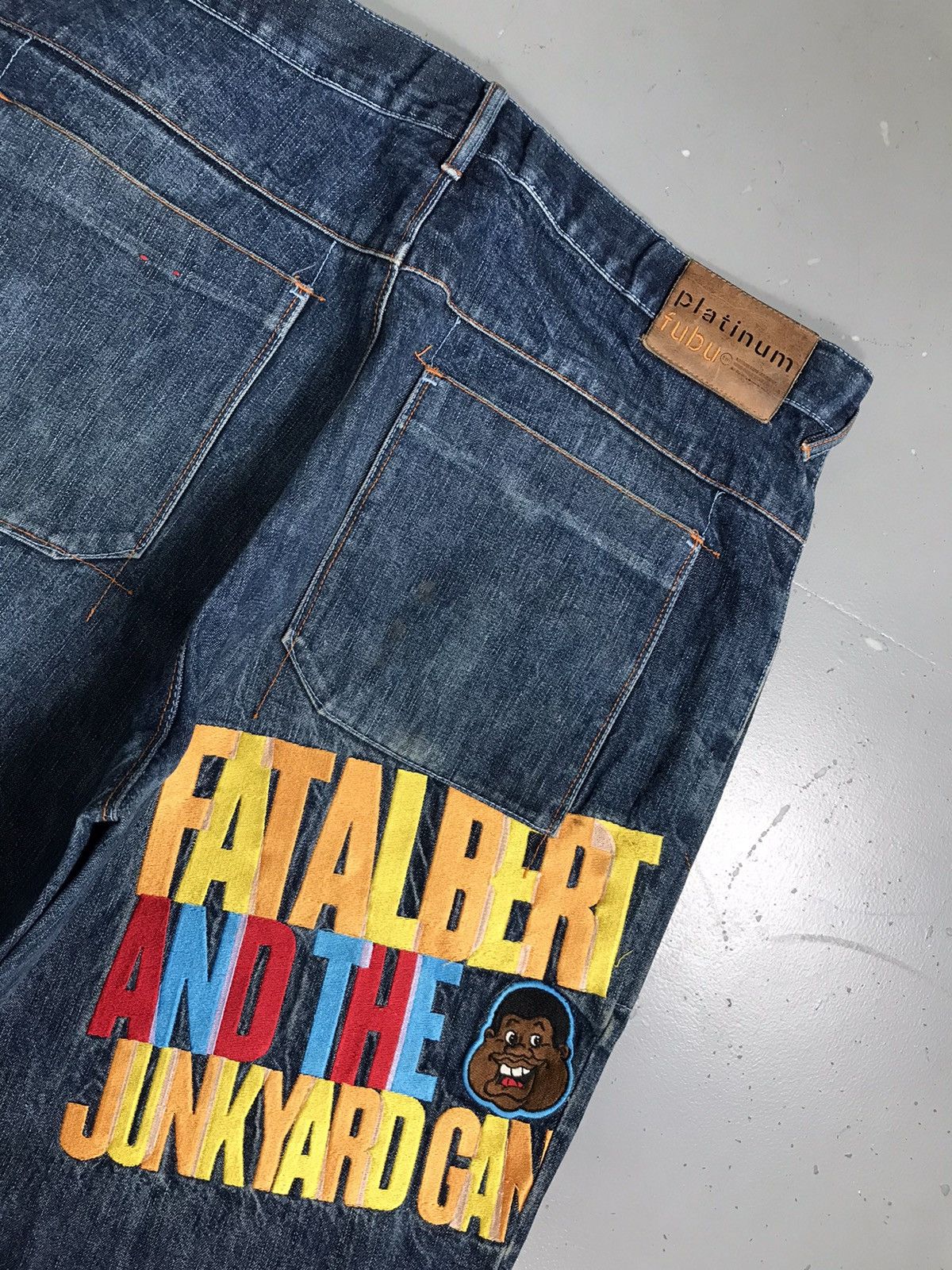 Fubu vintage Fubu platinum big pocket SpellOut denim Size US 40 / EU 56 - 16 Thumbnail