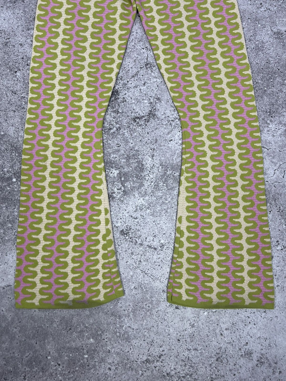 Sandro Sandro Paris Guerin Flare Pants Knit Multicolor Size 26" / US 2 / IT 38 - 11 Thumbnail