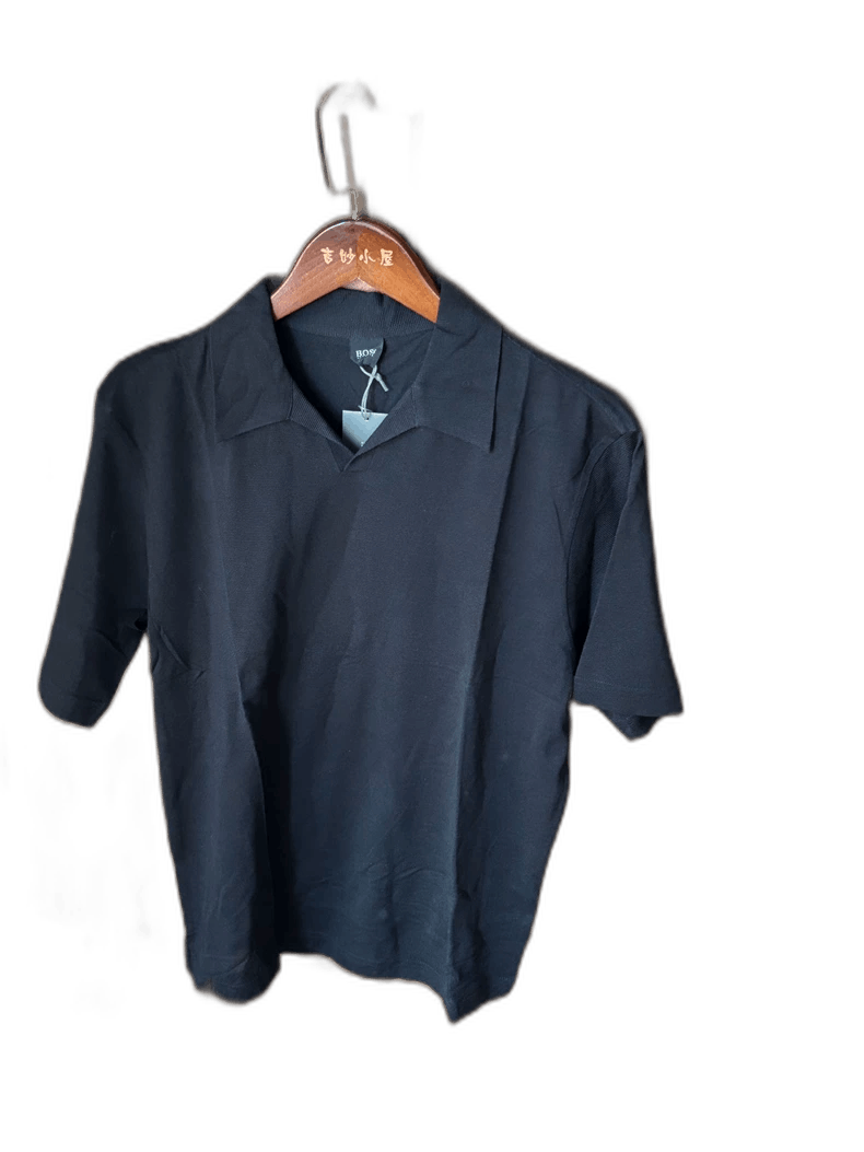 Emporio Armani Boss Short Sleeve Polo T-Shirt Black Size US M / EU 48-50 / 2 - 1 Thumbnail