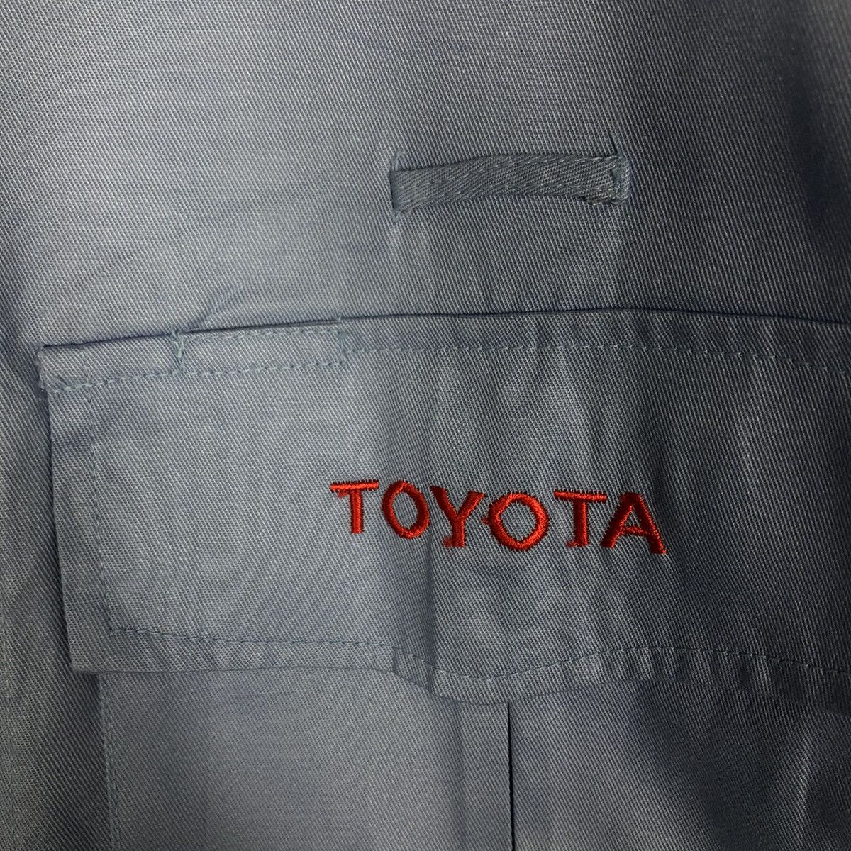 Japanese Brand 🔥Rare Work Jacket Vintage Toyota Racing Big Logo Size US L / EU 52-54 / 3 - 13 Thumbnail