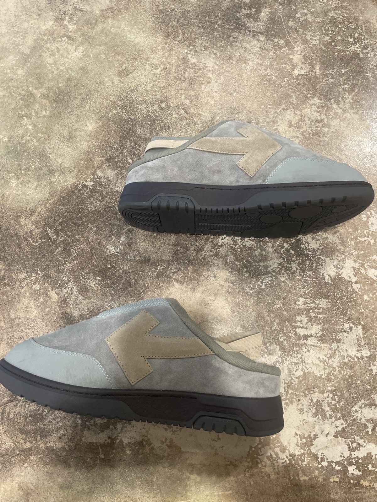 Off-White Off-White Mule Out Of Office grey beig Size US 10 / EU 43 - 4 Thumbnail