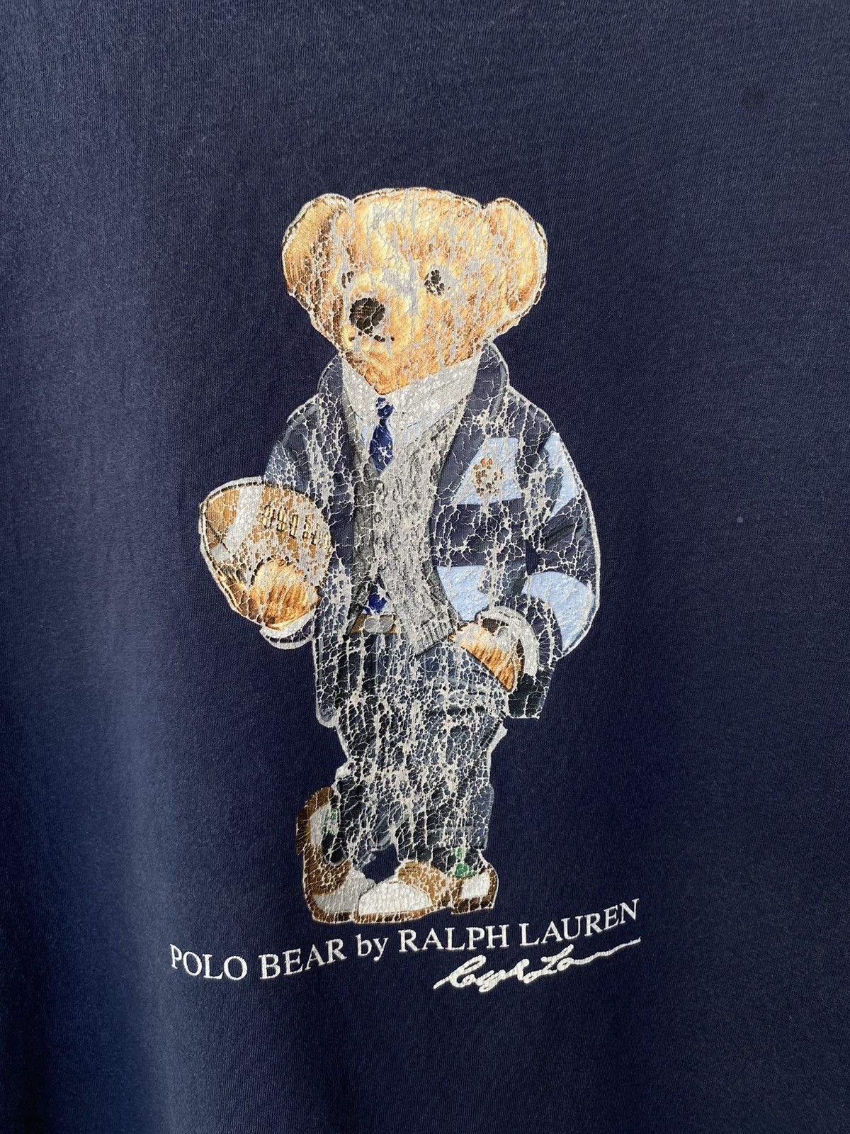 Polo Ralph Lauren Rare Polo Bear Polo Ralph Lauren Tees Size US L / EU 52-54 / 3 - 5 Thumbnail