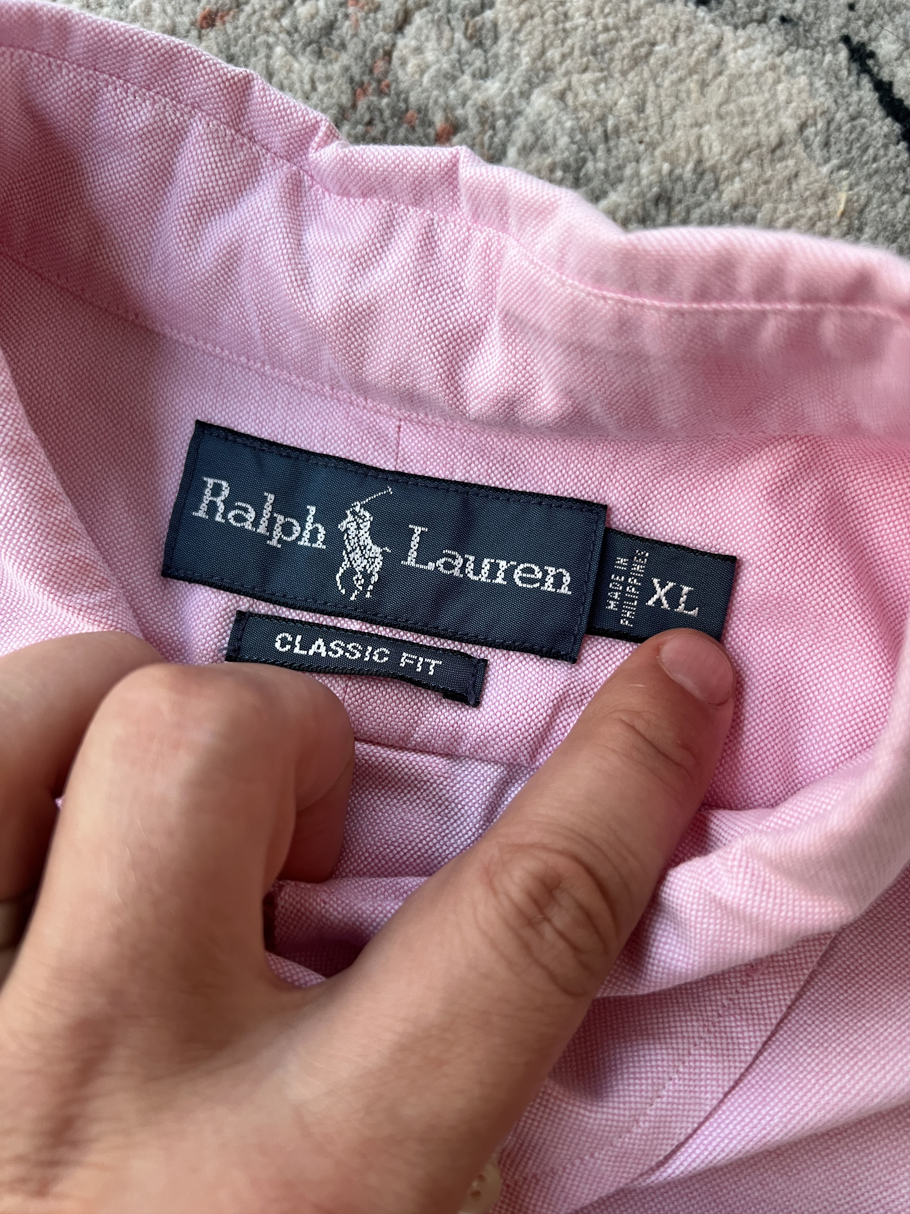 Polo Ralph Lauren Polo Ralph Lauren Vintage Shirt Size US XL / EU 56 / 4 - 3 Thumbnail