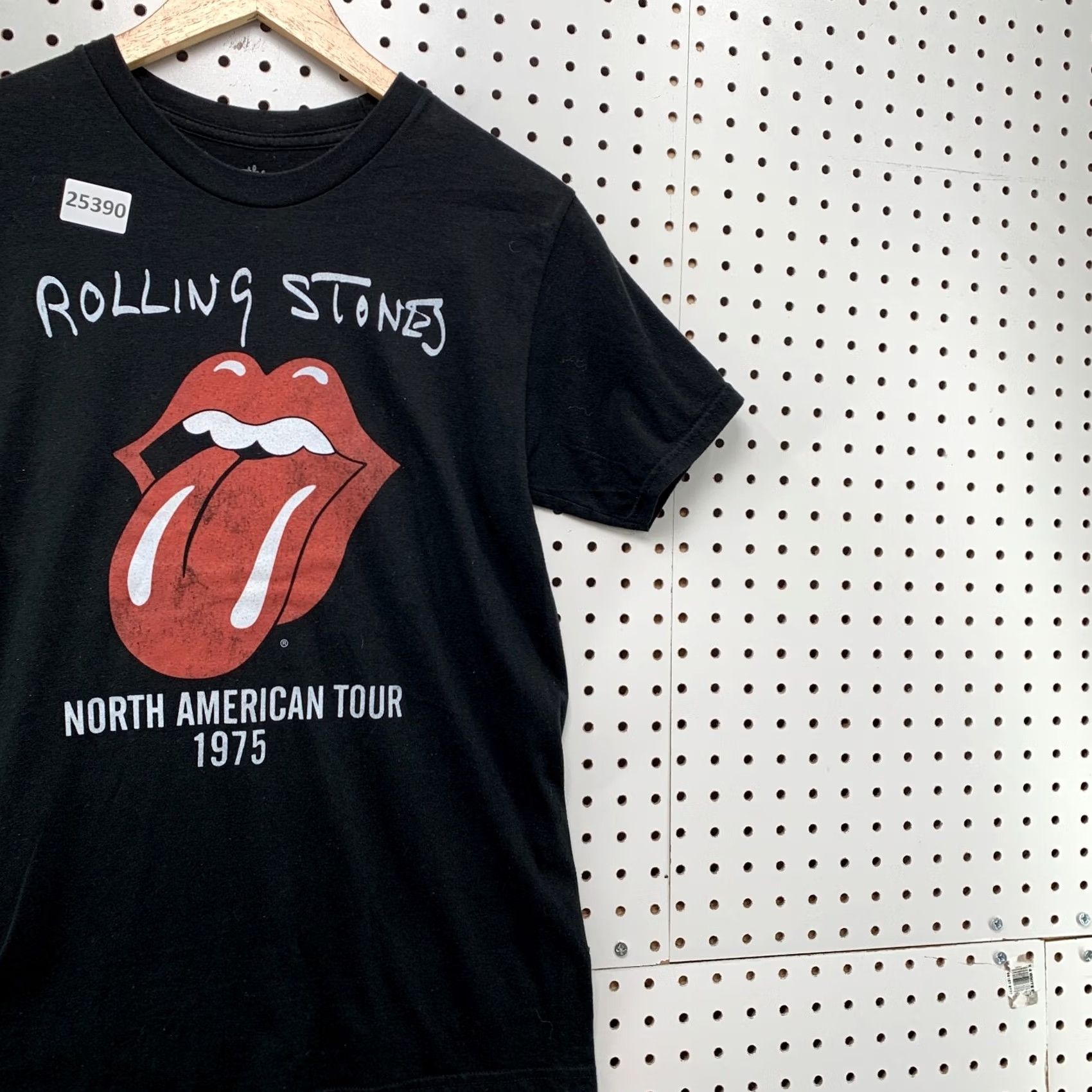 Vintage VINTAGE The Rolling Stones Shirt Black 1975 American tour Graphic Adult Small Band 17x26 Size US S / EU 44-46 / 1 - 4 Thumbnail