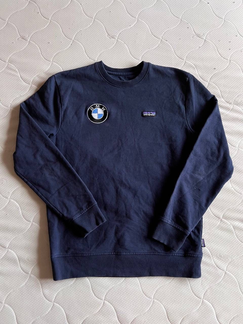 Patagonia Vintage Patagonia BMW Motorcycle Tour Racing Sweatshirt Navy Size US M / EU 48-50 / 2 - 4 Thumbnail