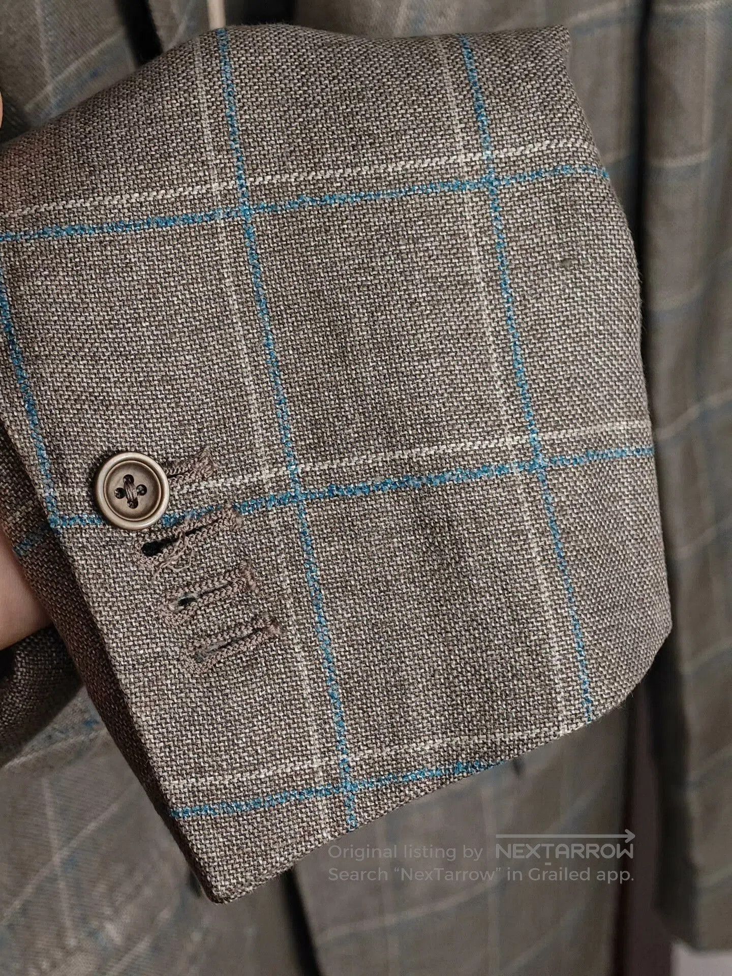 Corneliani Corneliani Italian Linen Wool Blazer. Size US M / EU 48-50 / 2 - 4 Thumbnail