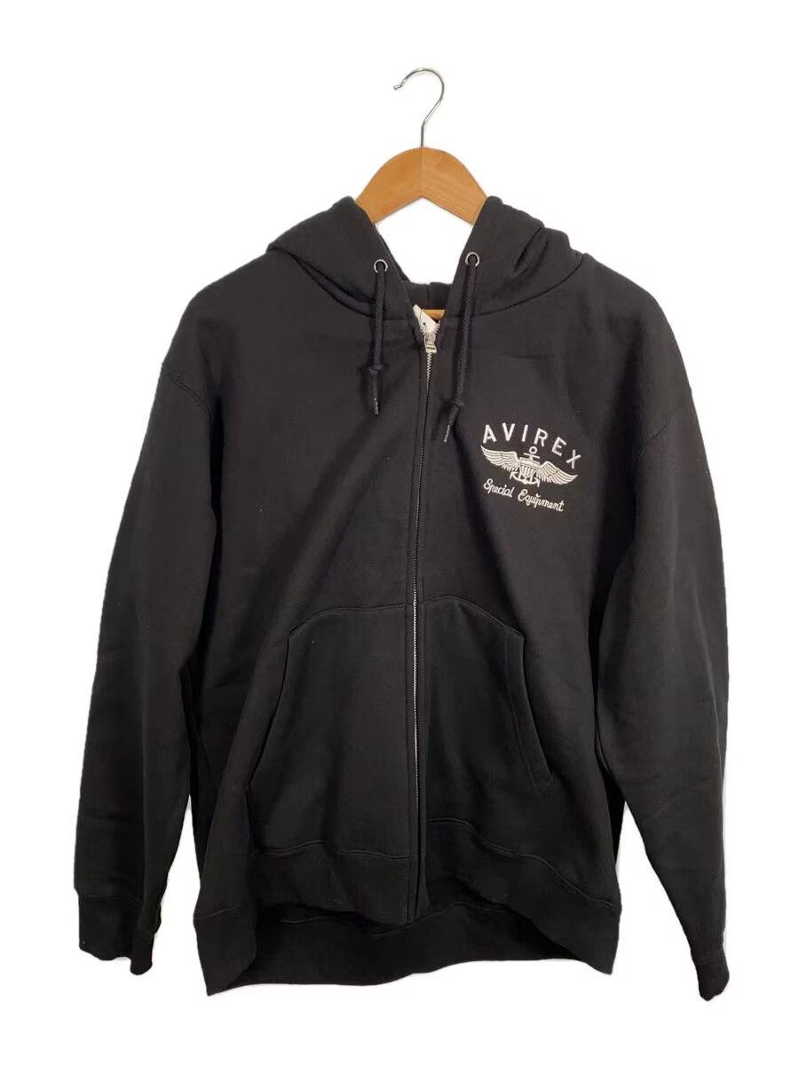 Avirex Avirex Cotton Zip Hoodie Black Size US XL / EU 56 / 4 - 1 Thumbnail