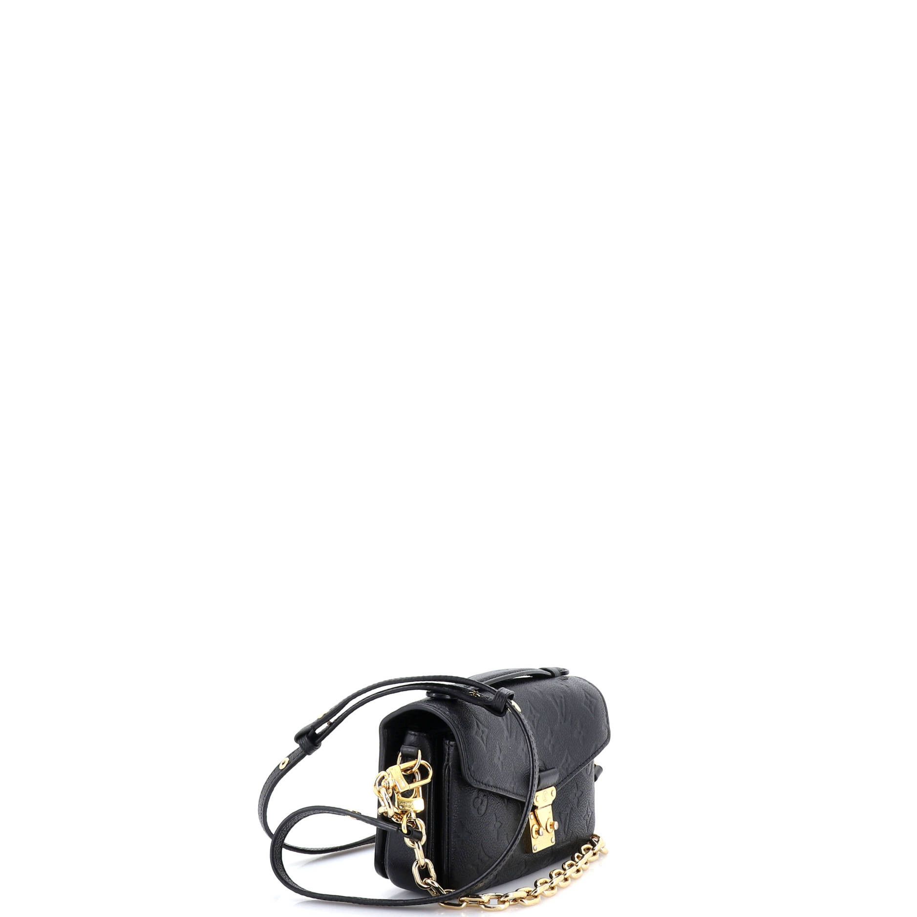 Louis Vuitton Pochette metis monogram empreinte leather east west Size ONE SIZE - 1 Thumbnail