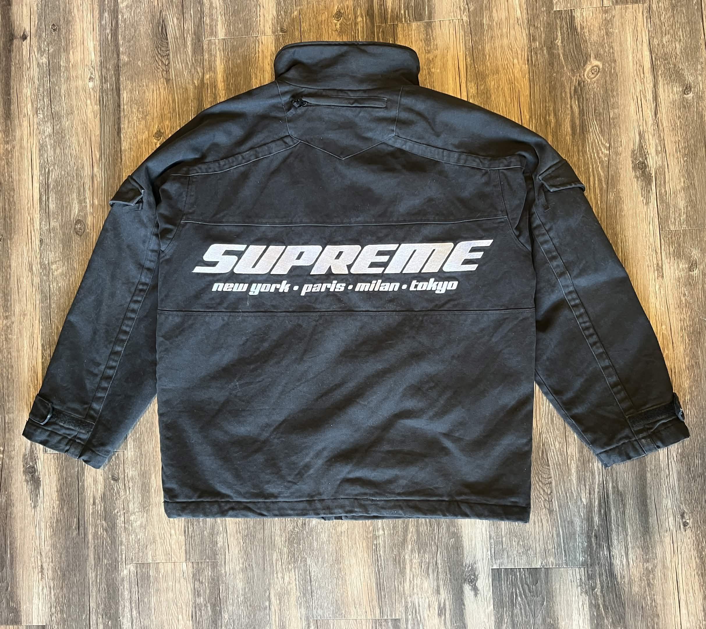 Supreme Supreme Brushed Twill Zip Jacket Size US M / EU 48-50 / 2 - 1 Thumbnail