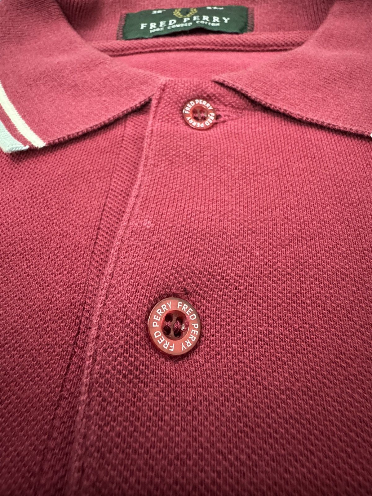 Fred Perry × Vintage Fred Perry Polo Collar T-Shirt Size US M / EU 48-50 / 2 - 2 Thumbnail