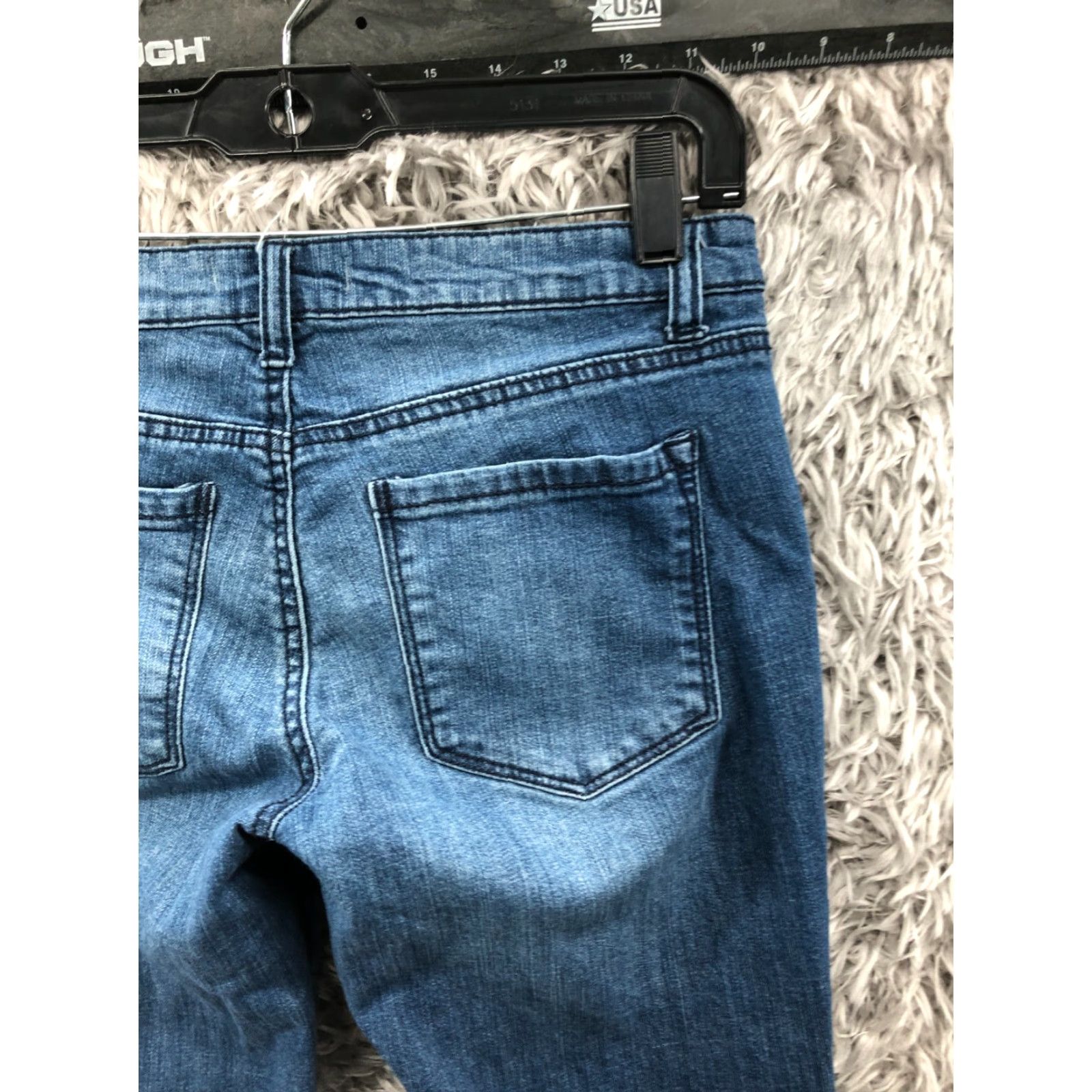 Vintage VINTAGE America Jeans Boyfriend Size 2 Womens Mid Rise Medium Blue Denim Size 26" / US 2 / IT 38 - 7 Thumbnail