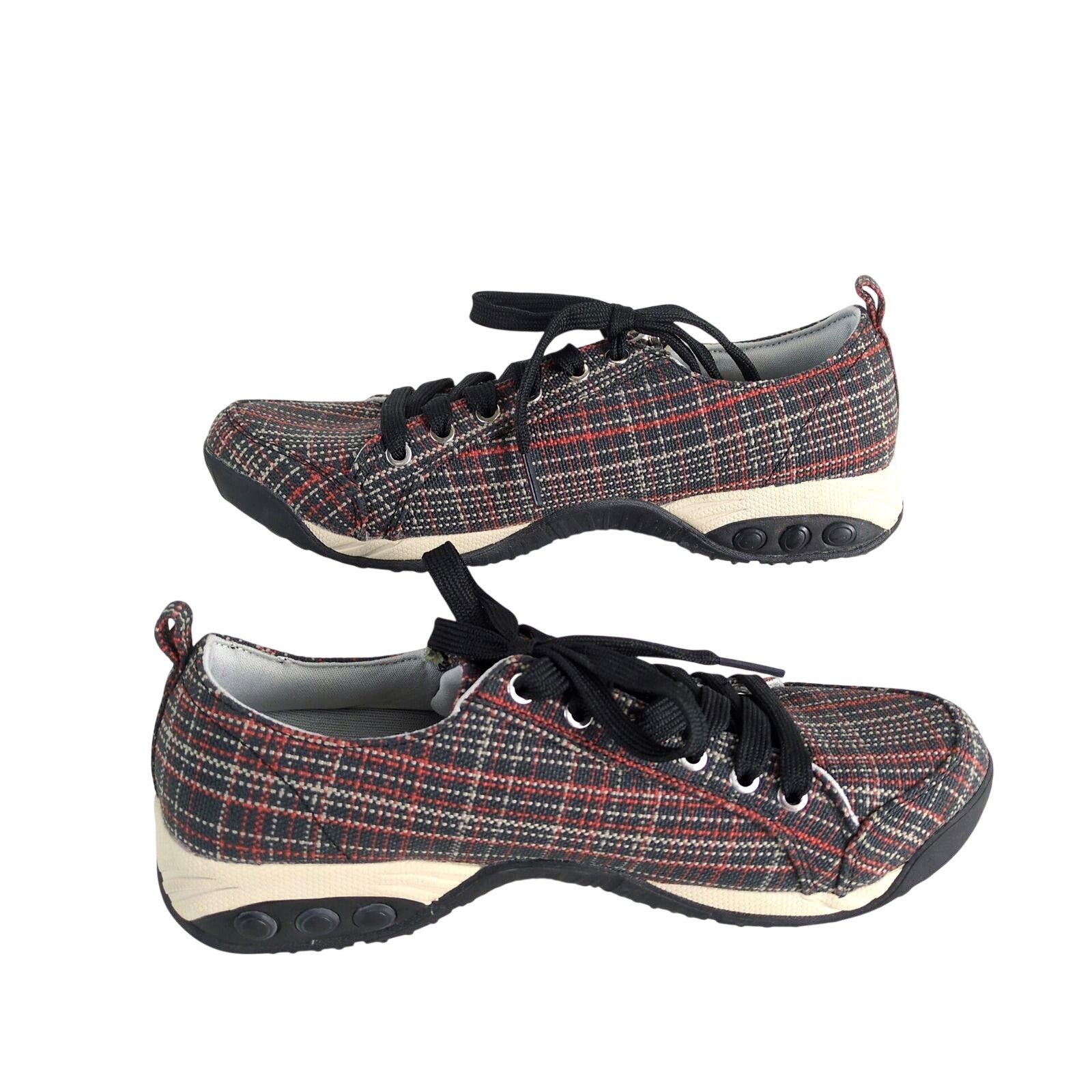 Other Therafit Plaid Comfort Sneakers Women's 8.5 Side Zip Walking Size US 8.5 / IT 38.5 - 8 Thumbnail