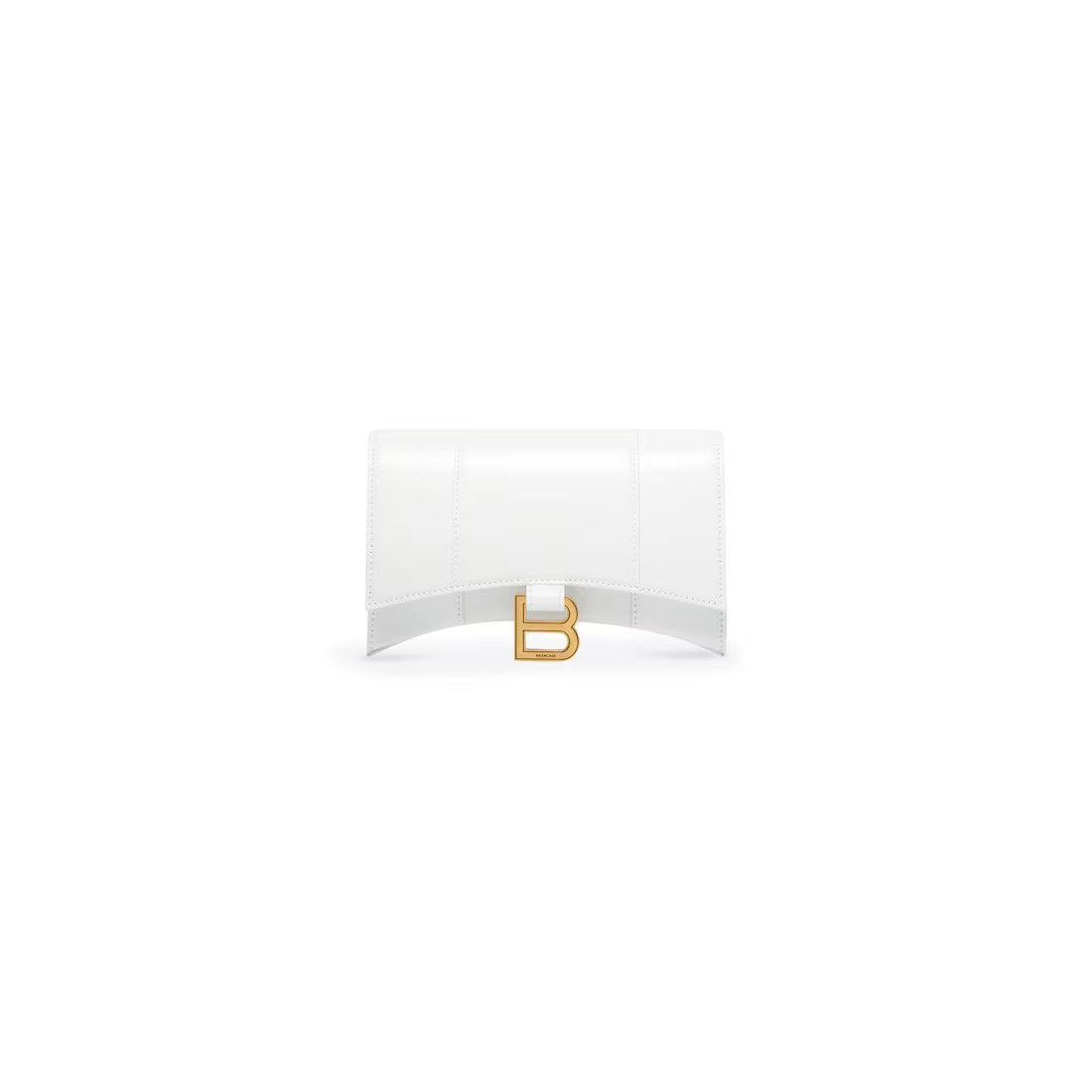 Balenciaga o1srvl11e0525 Size: OS / Hourglass Wallet On Chain Box Size ONE SIZE - 4 Thumbnail