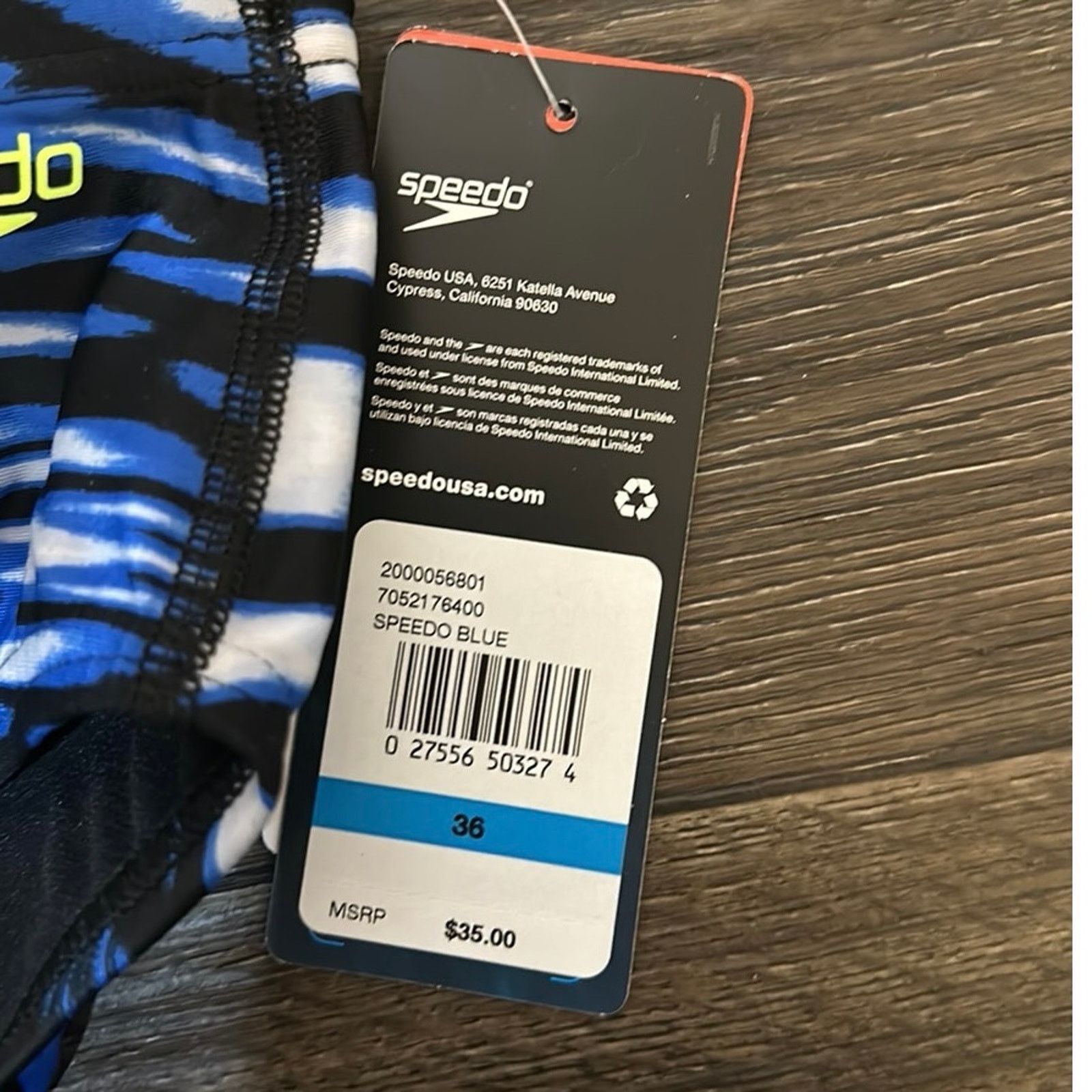 Speedo Speedo Swim Briefs Size US 36 / EU 52 - 2 Thumbnail