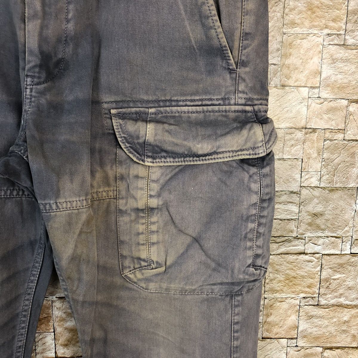 Armani Exchange Armani Exchange Blue Cargo utility Multipocket Pants #A1149 Size US 32 / EU 48 - 10 Thumbnail