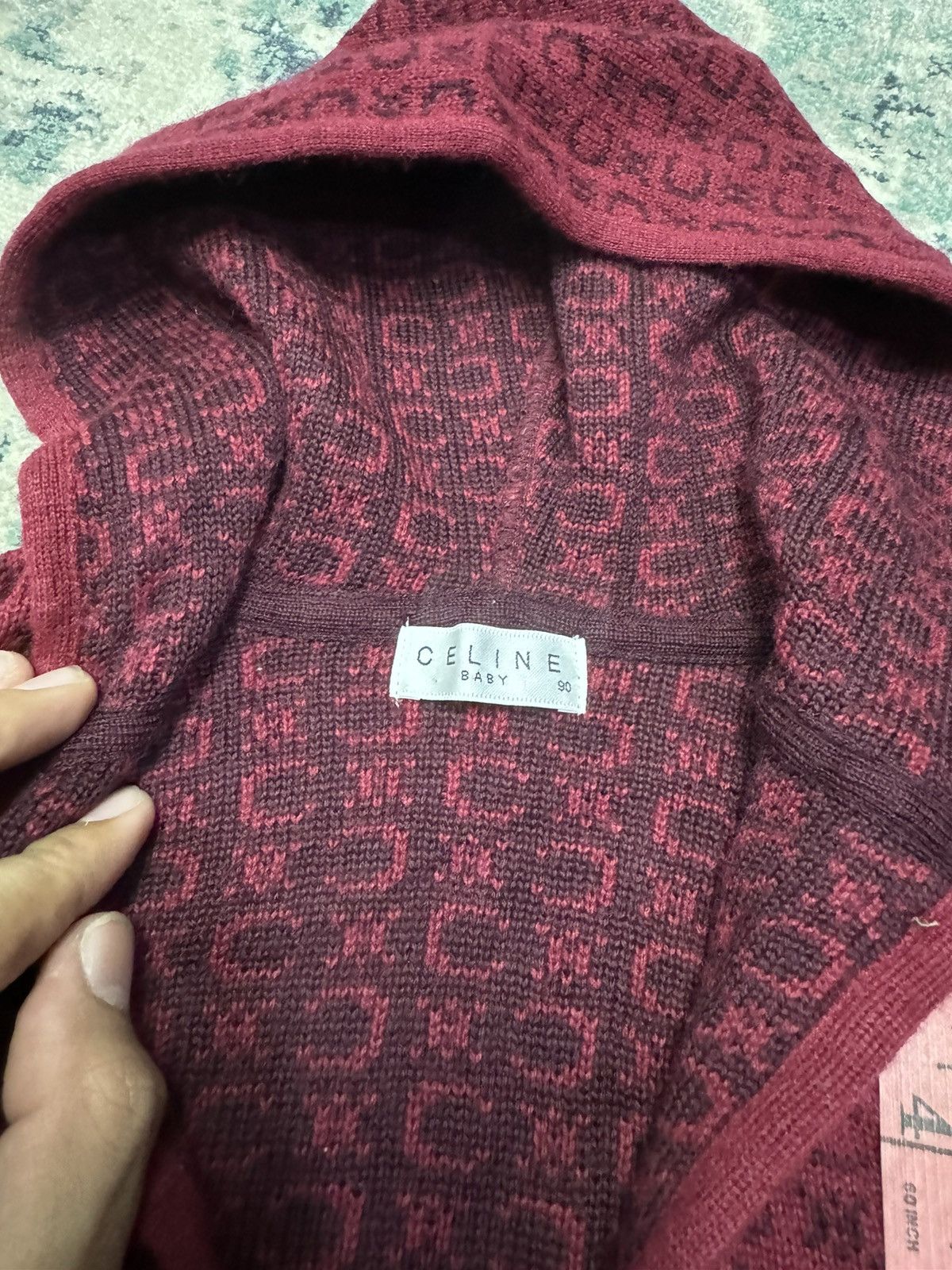Celine CELINE HOODED CAPE SCARF BABY SIZE 90 Size US XXS / EU 40 - 5 Thumbnail