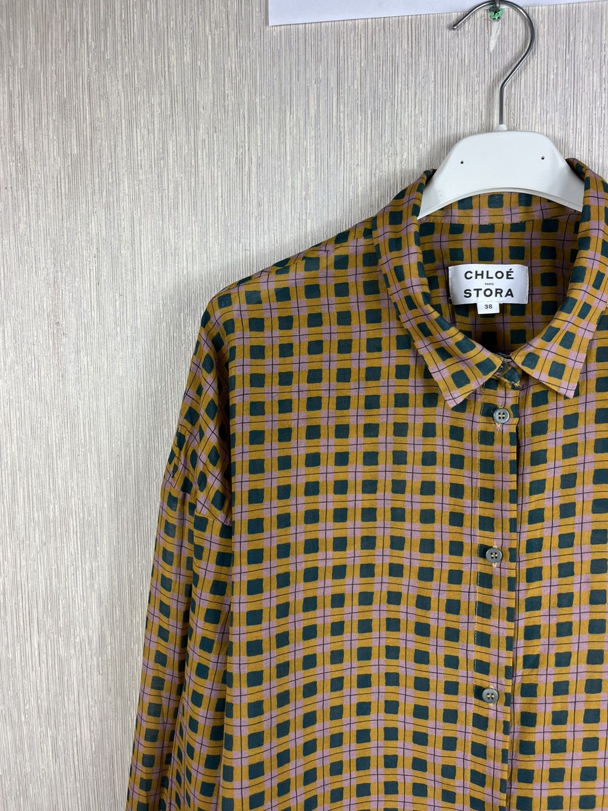 Chloe × Designer Chloé Stora Paris patterned button up shirt full print chloe Size S / US 4 / IT 40 - 4 Thumbnail