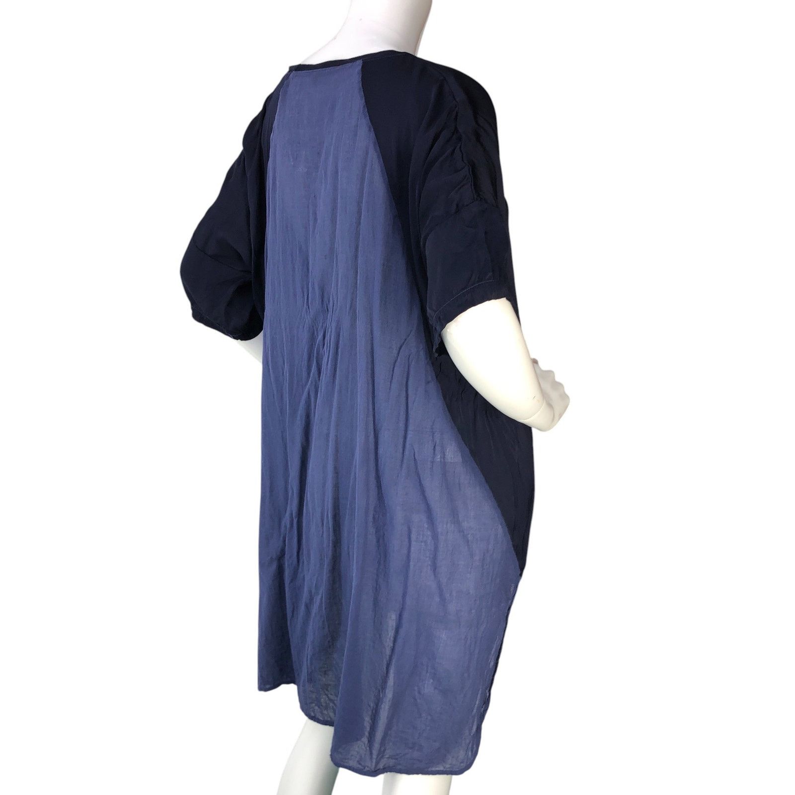 Other Stark X Size M Top Mixed Media High Low Hem Lightweight Blue Size M / US 6-8 / IT 42-44 - 8 Thumbnail