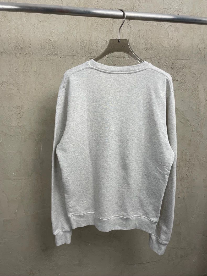 Loewe LOEWE Light gray classic embroidered logo round neck sweat Size S / US 4 / IT 40 - 2 Thumbnail