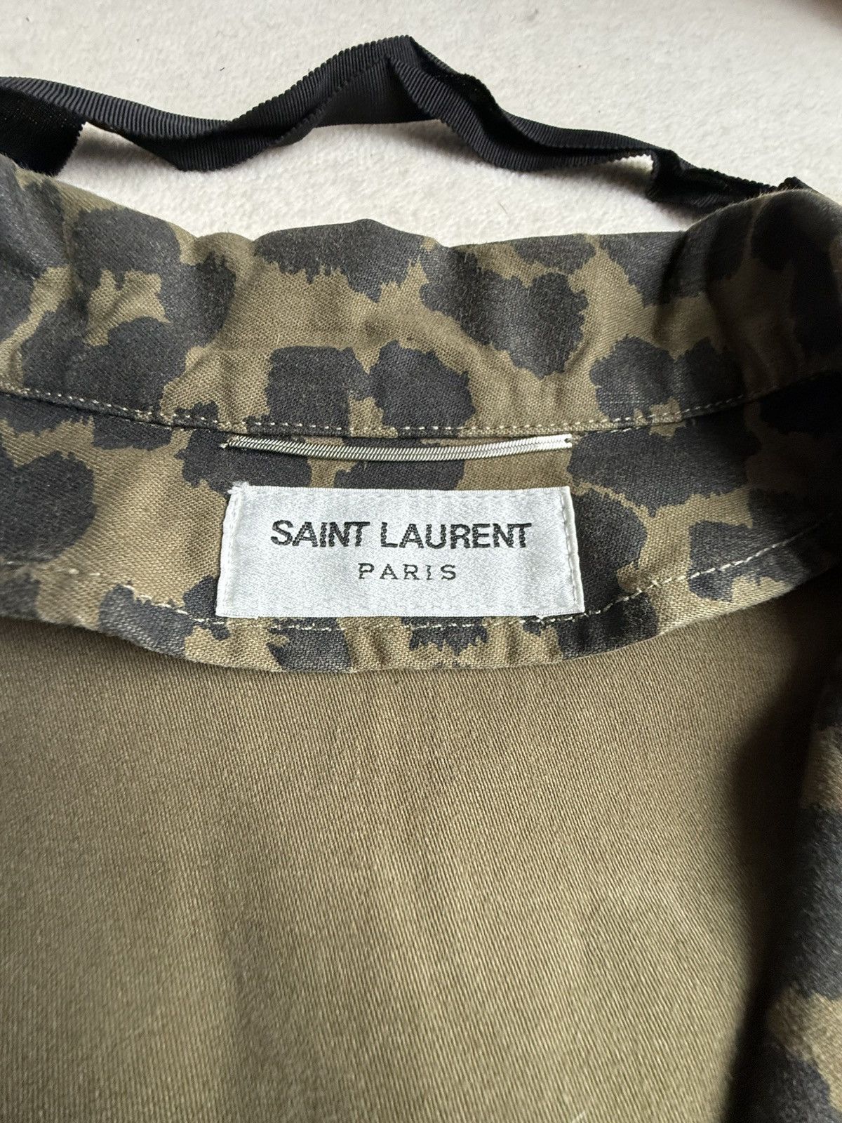 Saint Laurent Paris SS16 Saint Laurent yeah baby babycat leopard jacket 54 XL Size US L / EU 52-54 / 3 - 20 Thumbnail